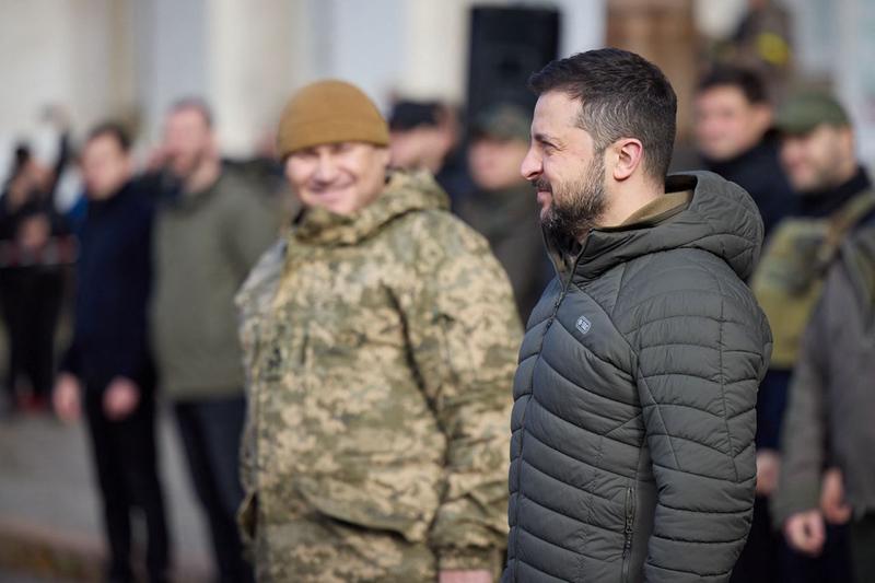 Photo of video | Gluma virală făcută de Volodimir Zelenski în Herson: „Am venit pentru pepene verde”